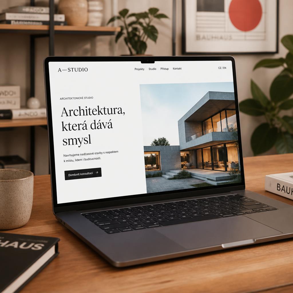 Ukázka webu — Architekt
